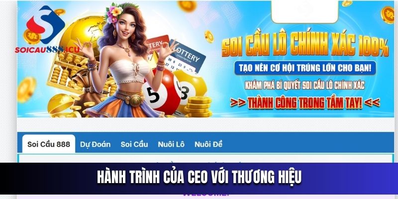 Hành trình của CEO với thương hiệu