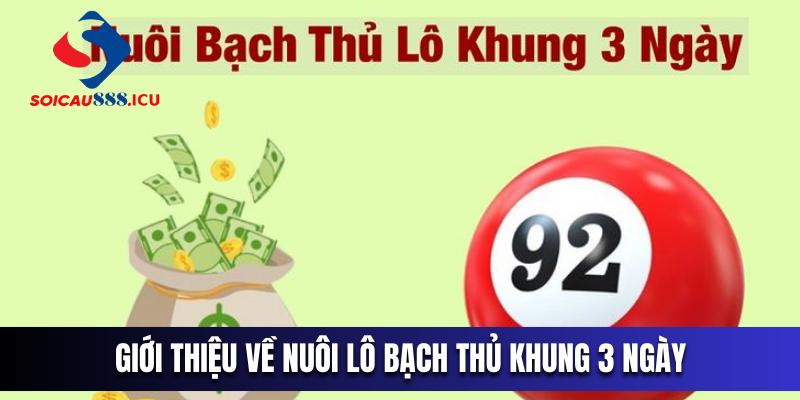 Tìm hiểu tổng quan về nuôi lô bạch thủ khung 3 ngày