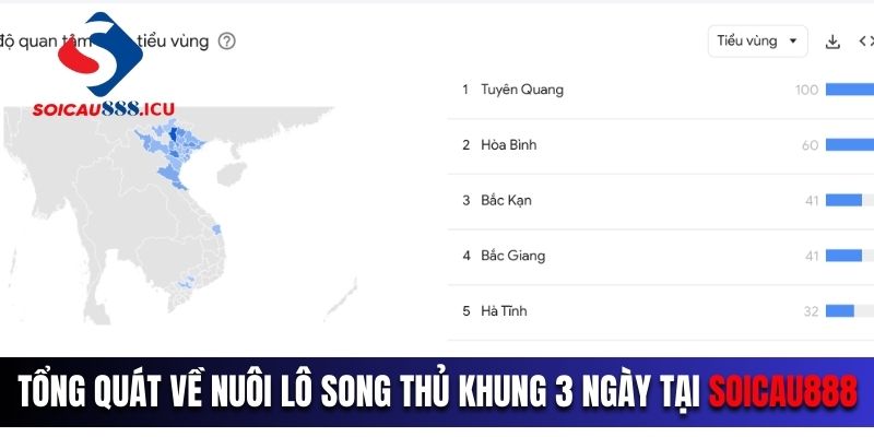 Tổng quát về nuôi lô song thủ khung 3 ngày tại soicau888